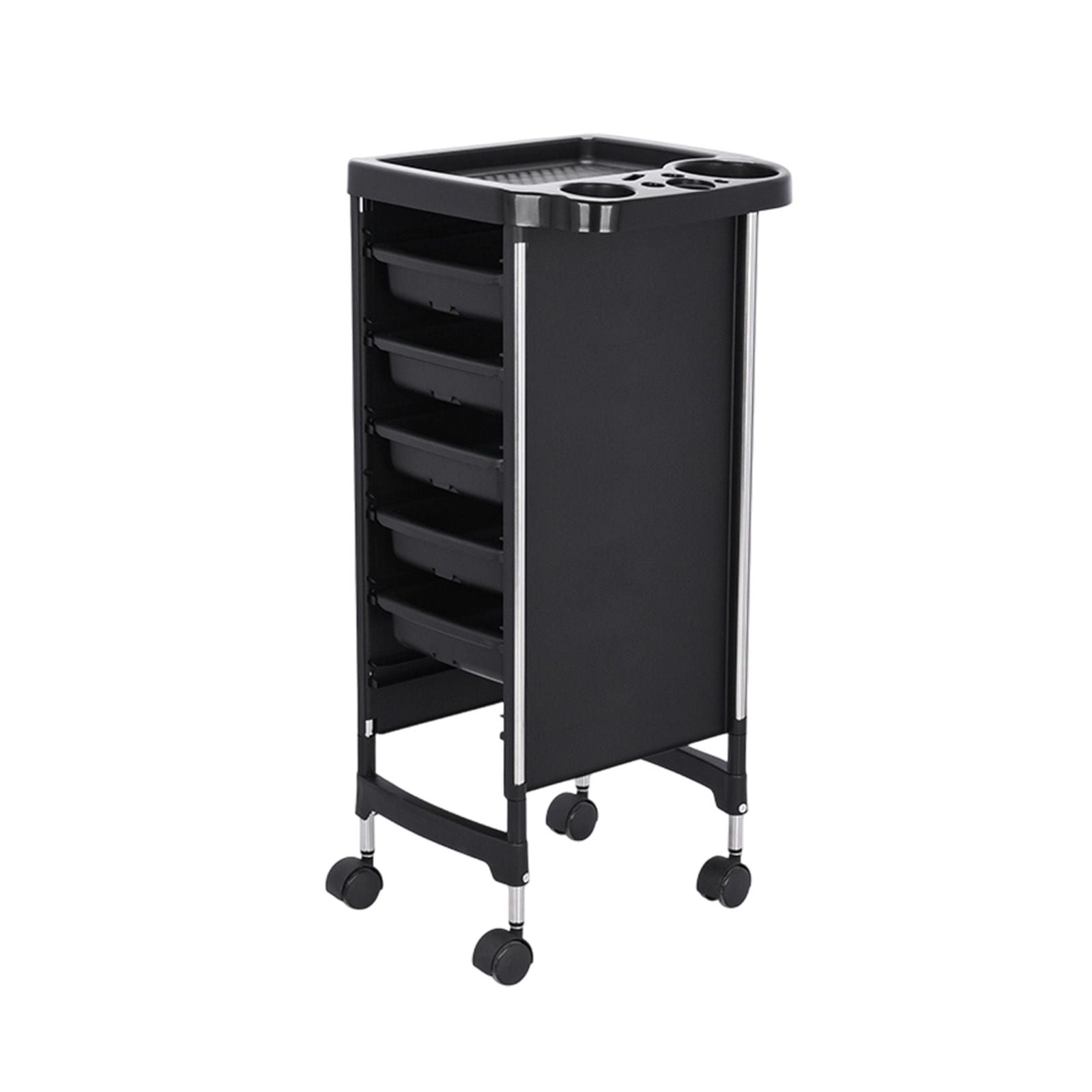 DS BD 6 Tier Hair Salon Trolley Spa Beauty Parlor Hairdressing Tool Rolling Pull