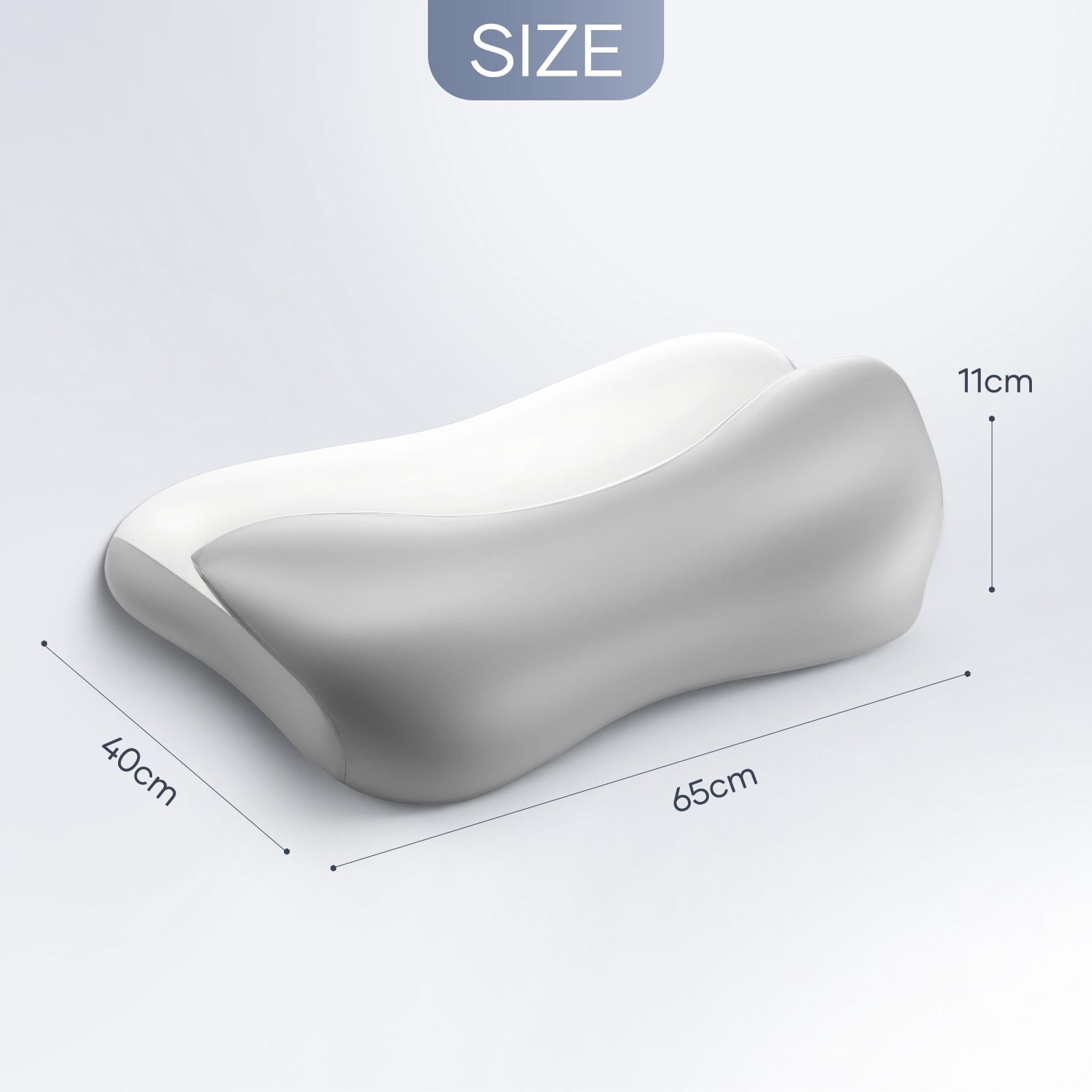 DS BD Memory Foam Cervical Pillow Ergonomic Orthopaedic Contour Neck Support