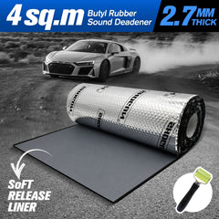 DS BD Butyl Sound Deadener Car Noise Insulation Deadening Mat Automotive Shock