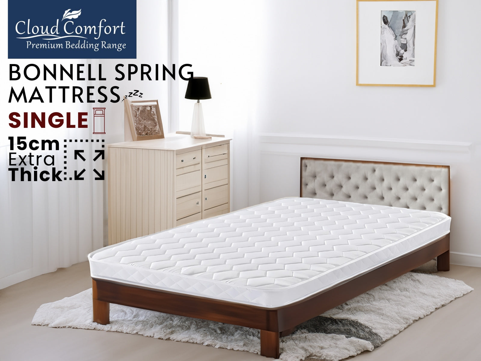 Bonnell Mattress Bon15 - Single