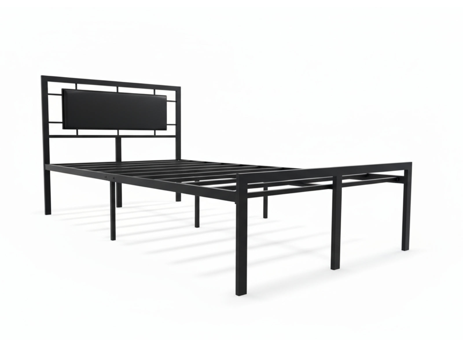 Dakota Metal Bed Frame & Bon21 Mattress - King Single