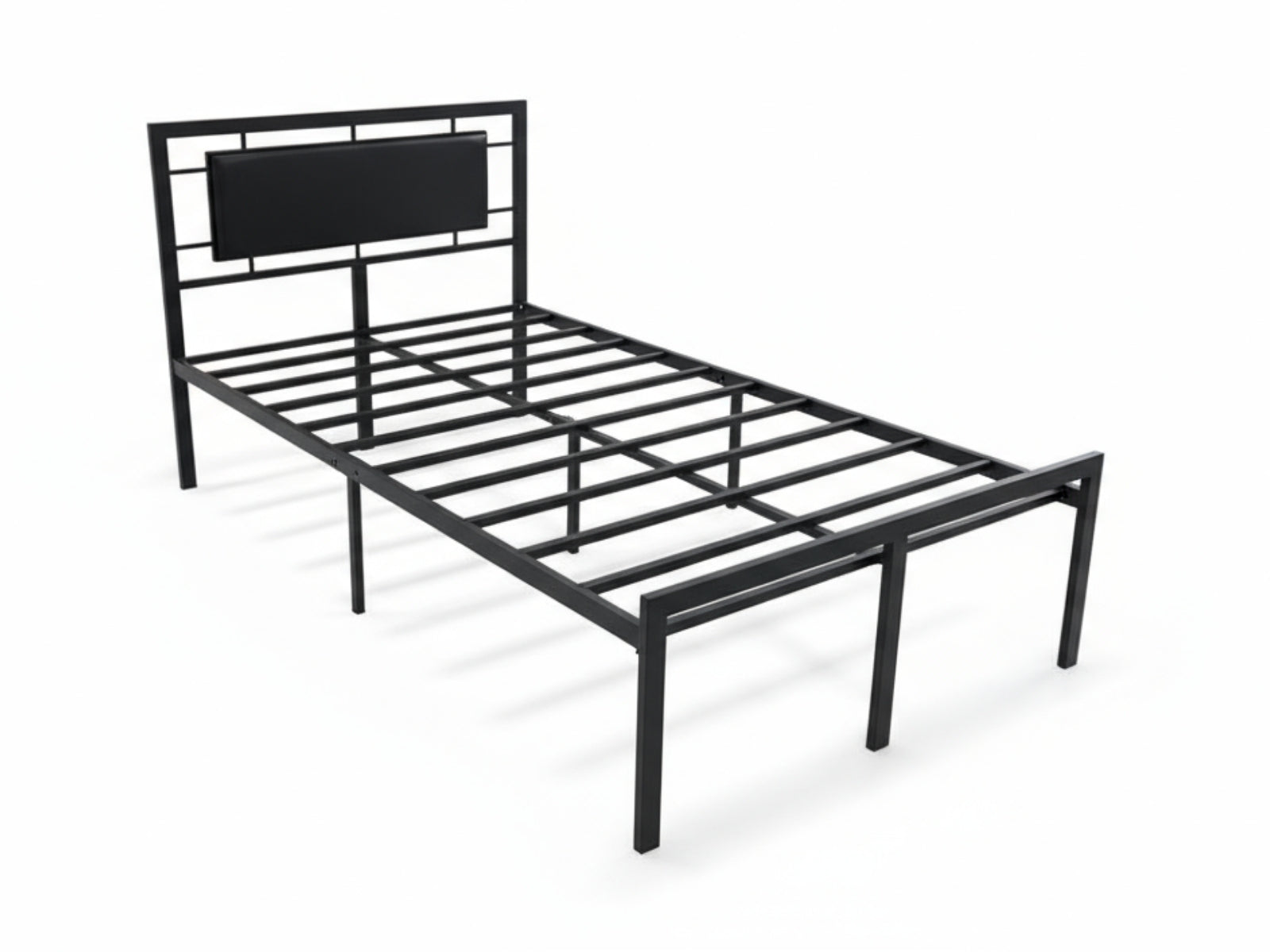 Dakota Metal Bed Frame & Bon21 Mattress - King Single