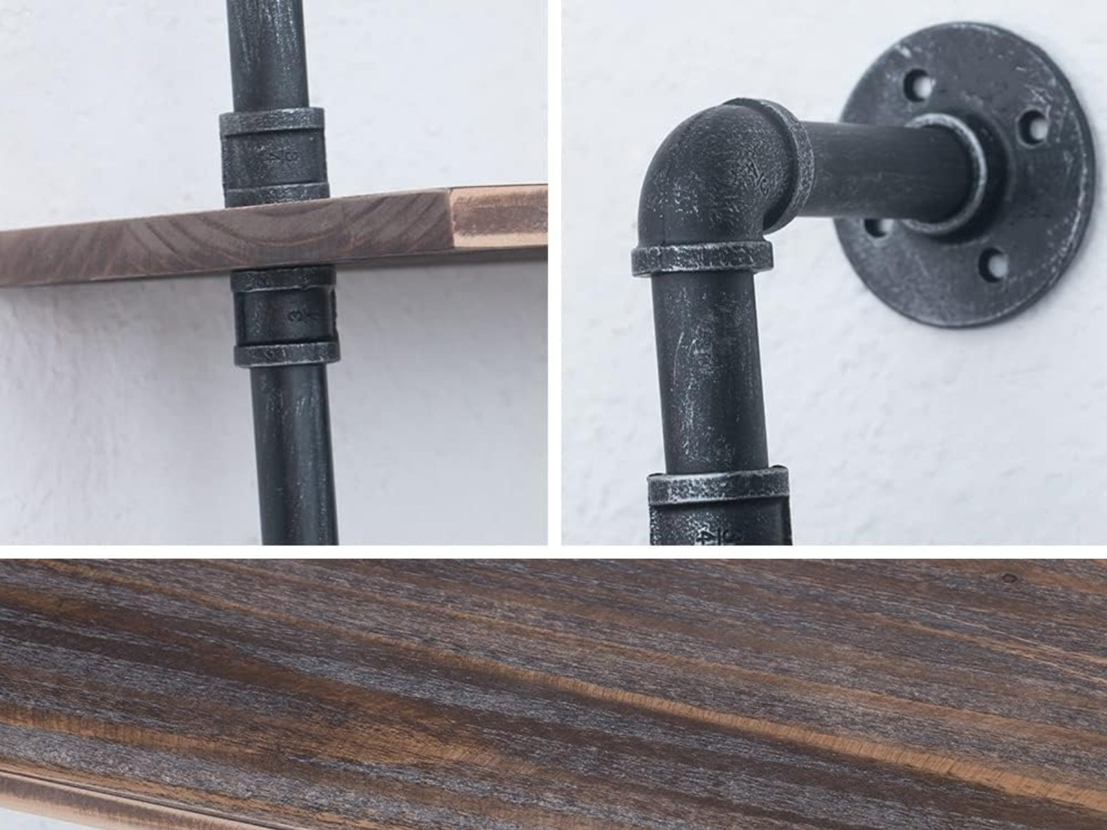 3-Tier Pipe Shelf Storage