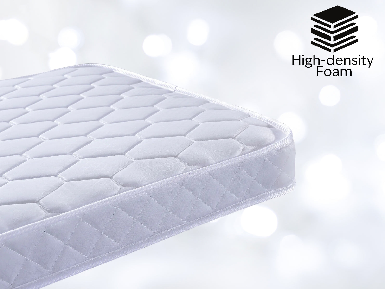 Dakota Metal Bed Frame & Bon15 Mattress - Double