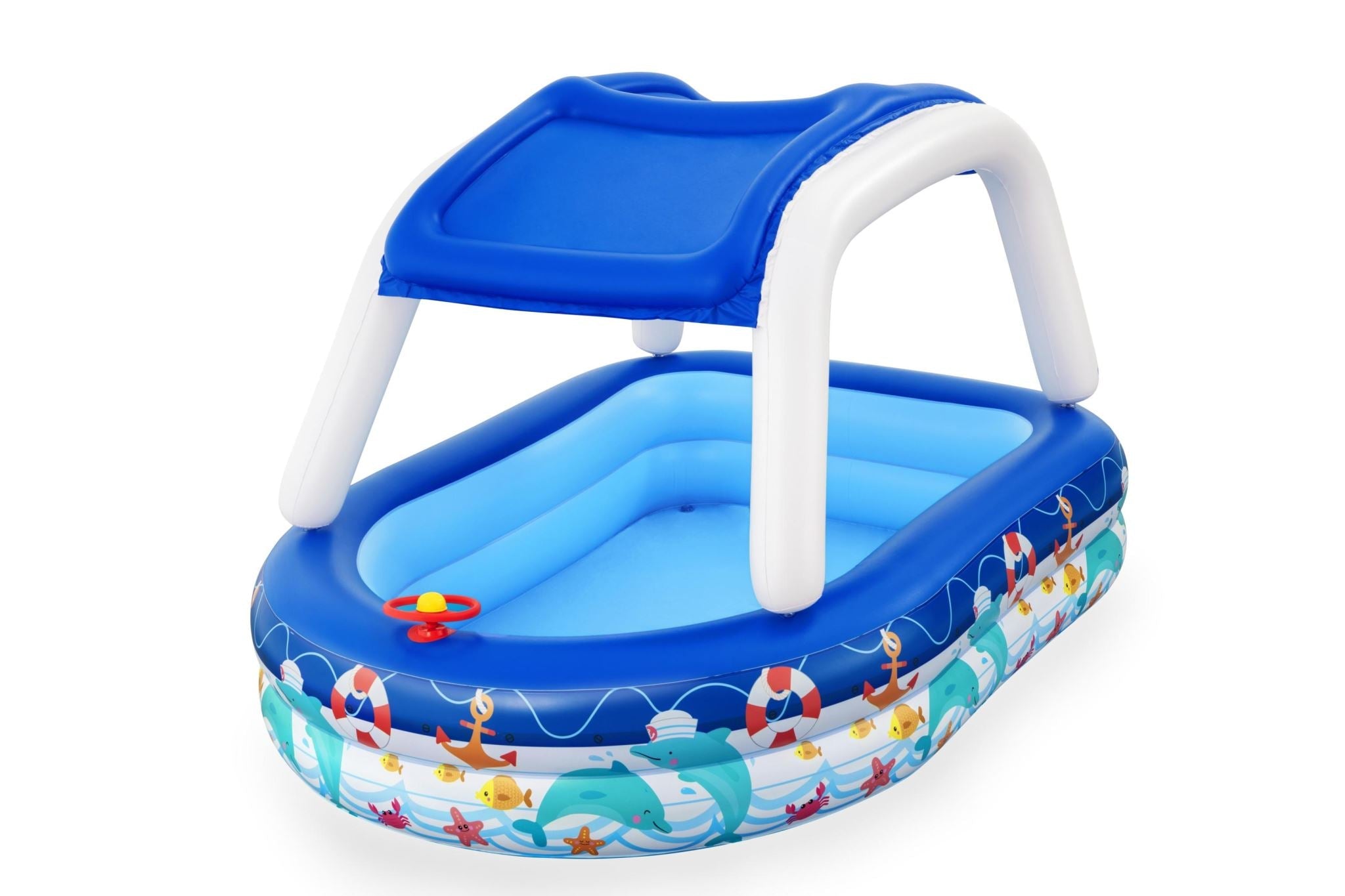 Bestway Family Pool with Canopy + ZURU X-Shot Water Fast-Fill S1 Small
