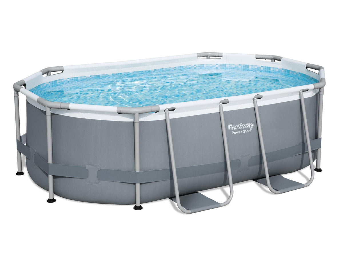 BESTWAY 10FT POWER STEEL SWIMMING POOL 3.05x2m
