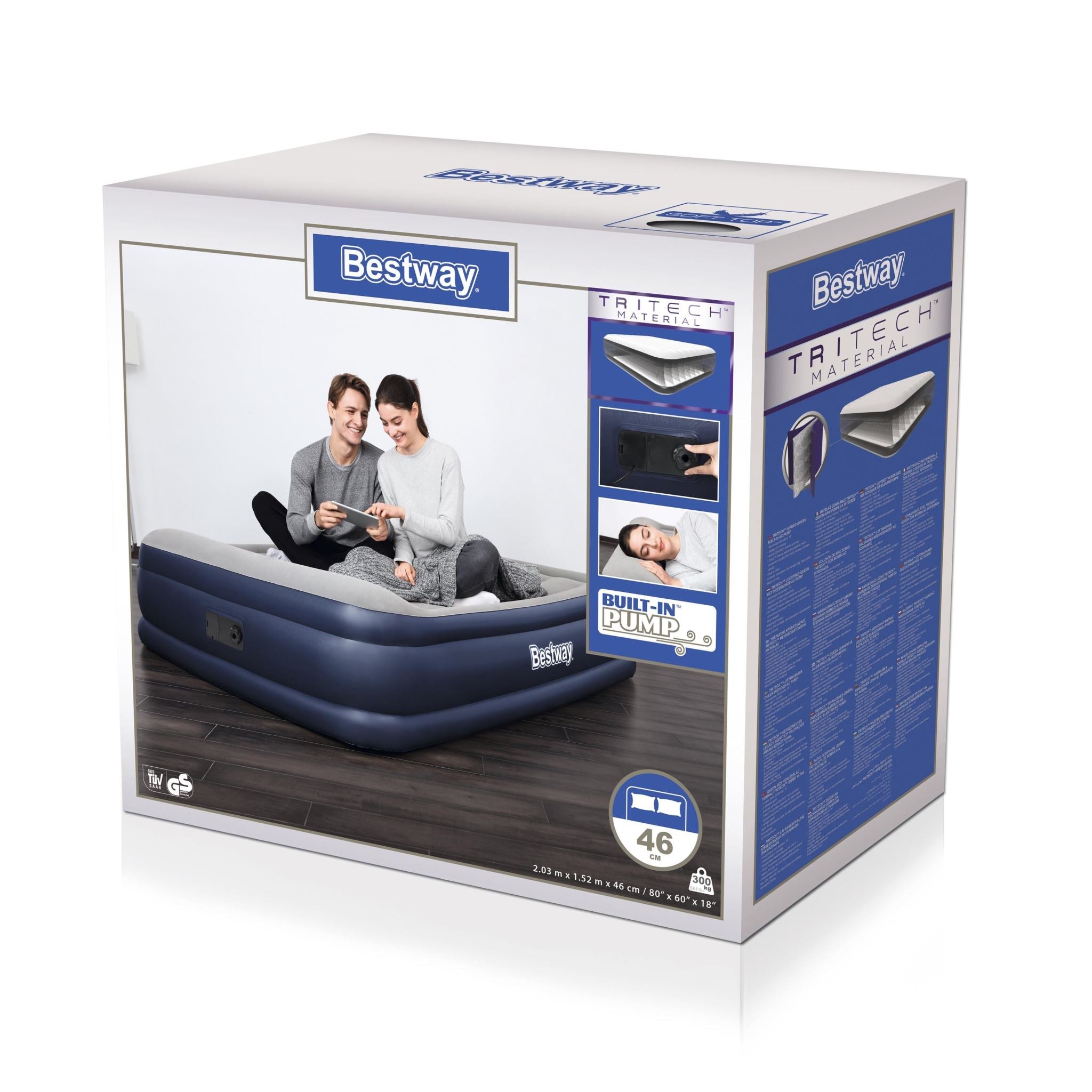 Bestway Tritech Air Bed Mattress 46 cm – Queen