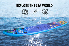10 ft Single Layer Inflatable SUP - Sea Cartoon