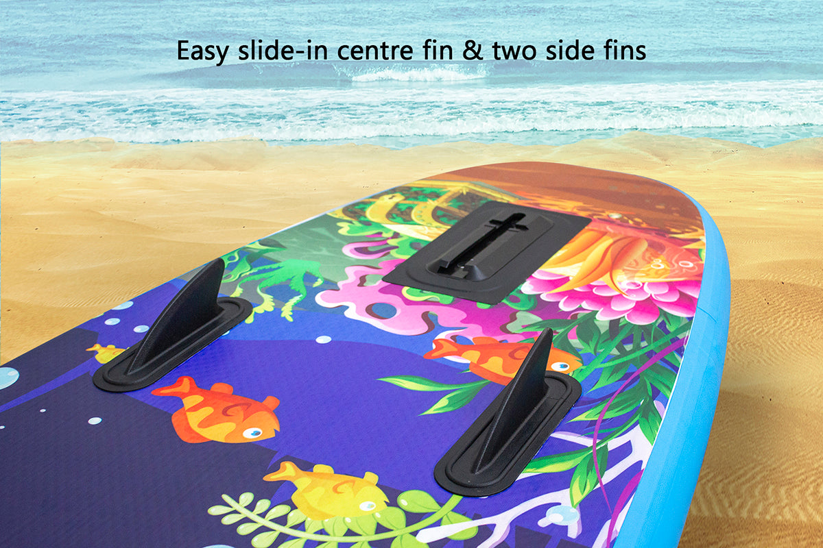 10 ft Single Layer Inflatable SUP - Sea Cartoon