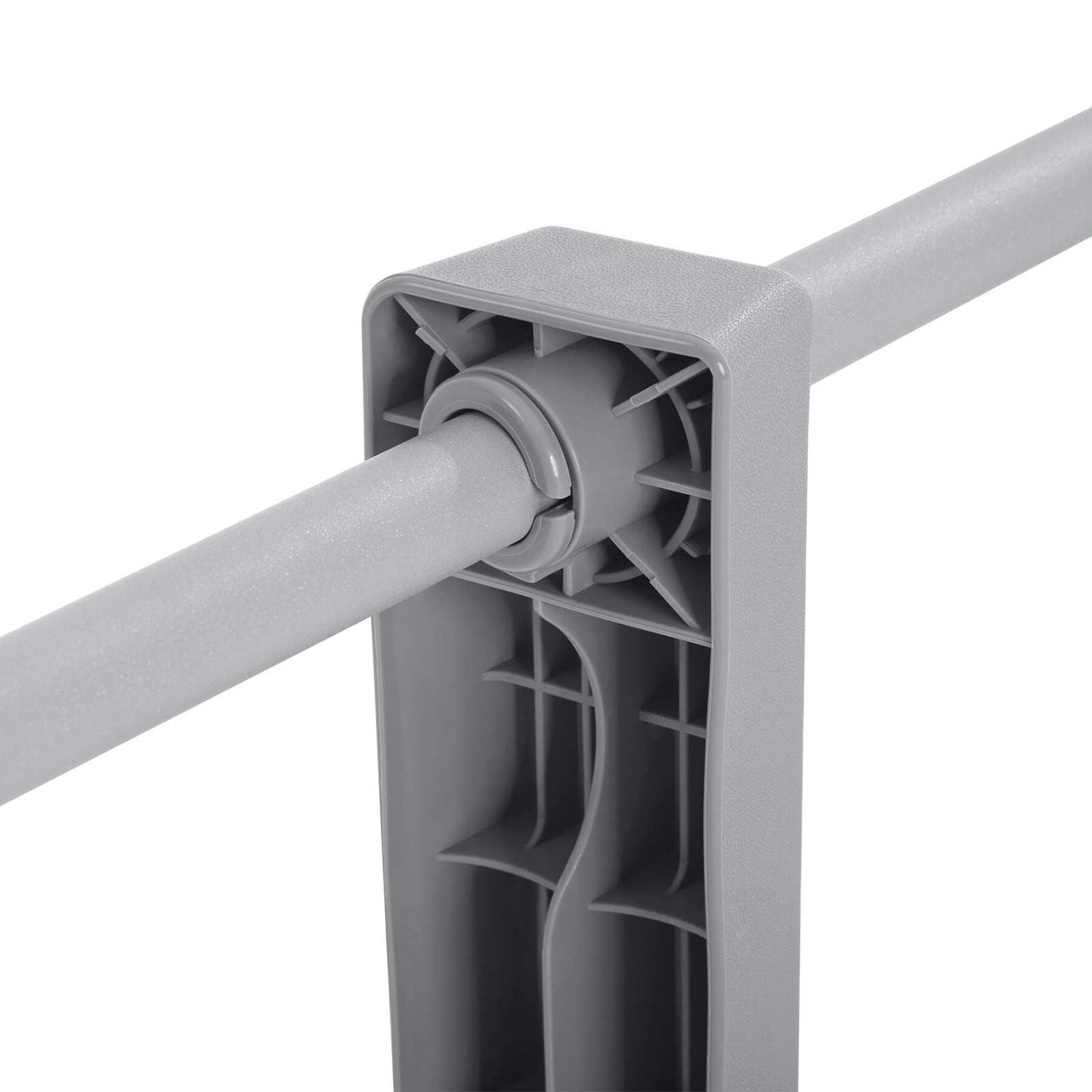 DS BD Bestway Above Ground Pool Ladder 2 Step Steel Frame Removable Stairs 84cm
