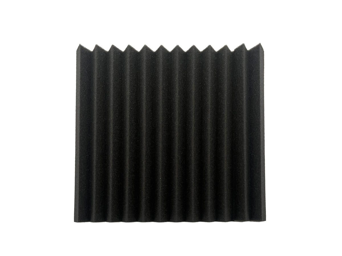 12 Teeth Wedge Acoustic Foam Panels 30 × 30cm – 12 Pack