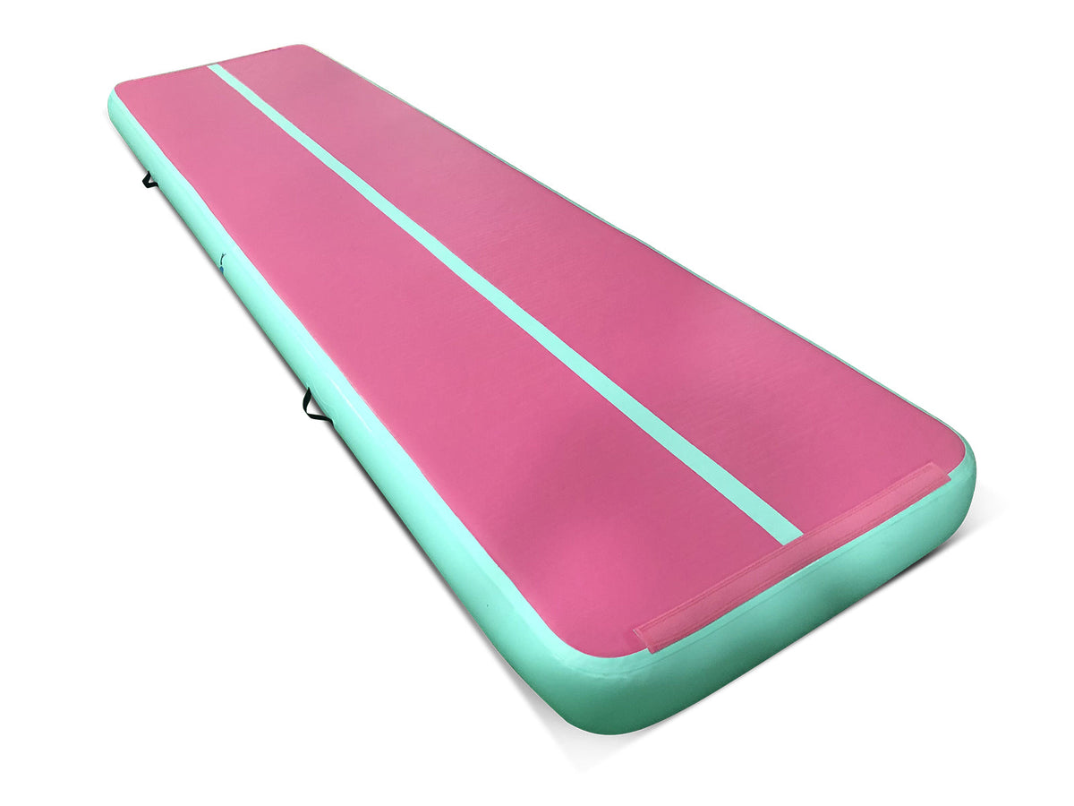 Air Track Pink & Green – 600cm x 100cm x 20cm