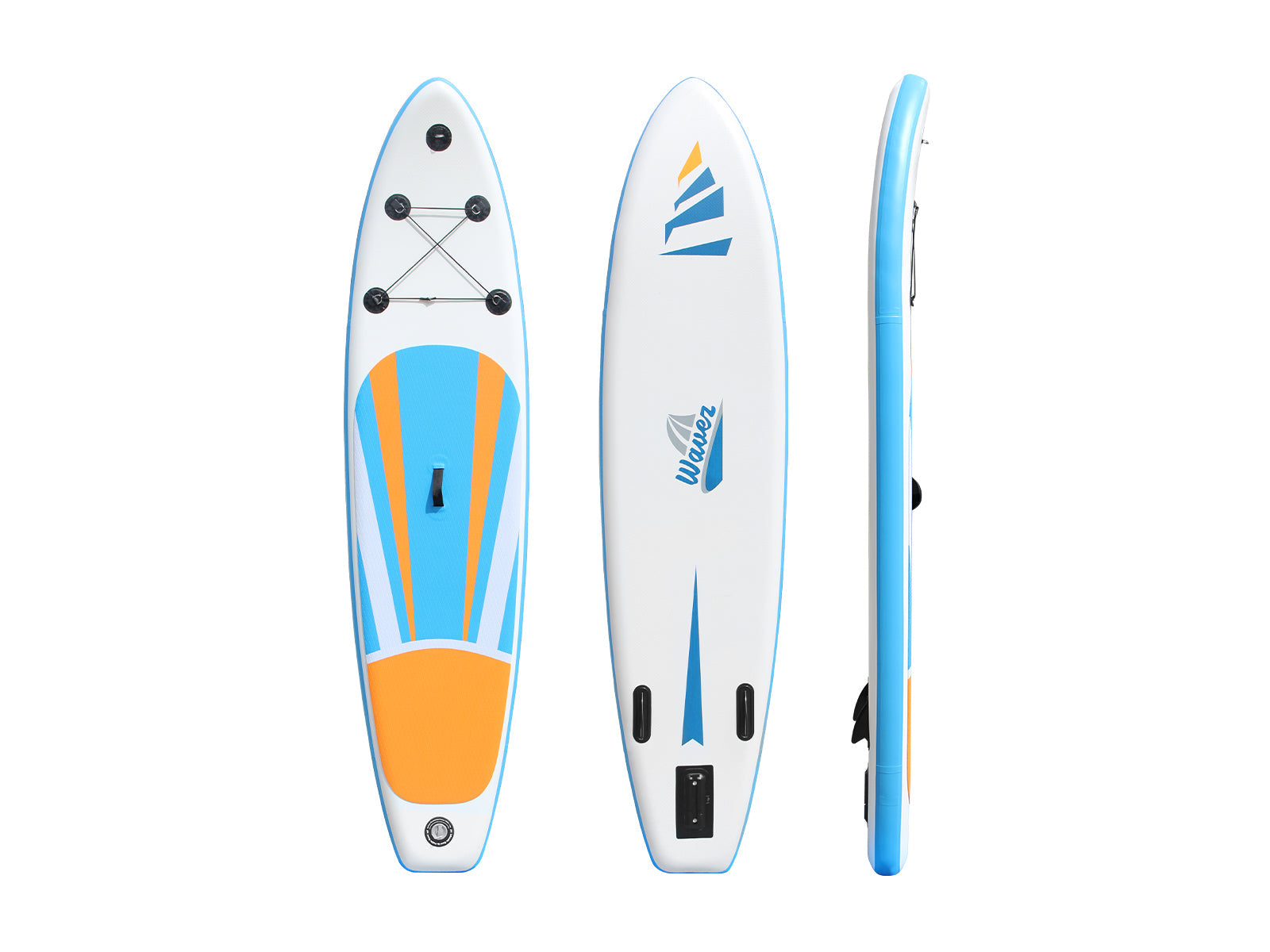 10 ft Double Layer Inflatable SUP - Blue & Yellow