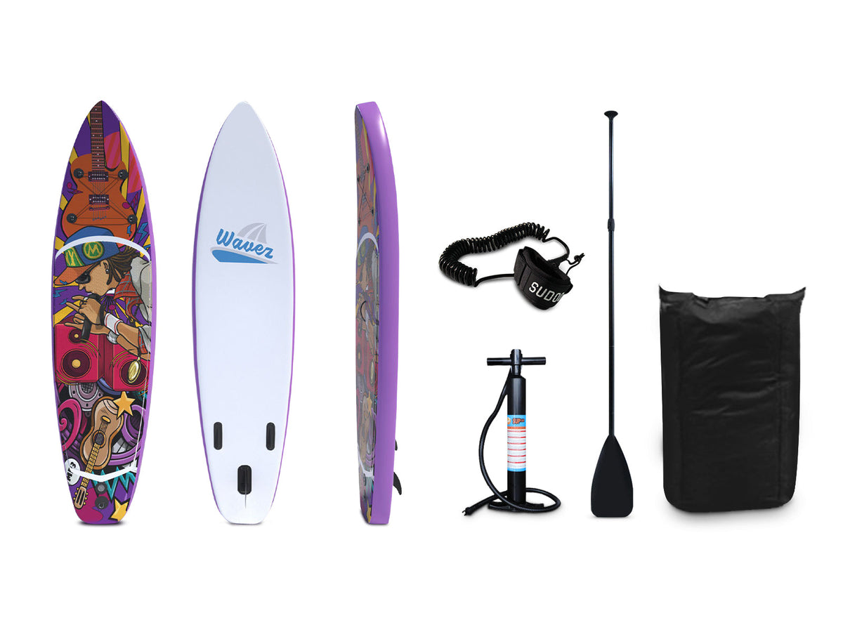 10 ft Single Layer Inflatable SUP - Art Cartoon