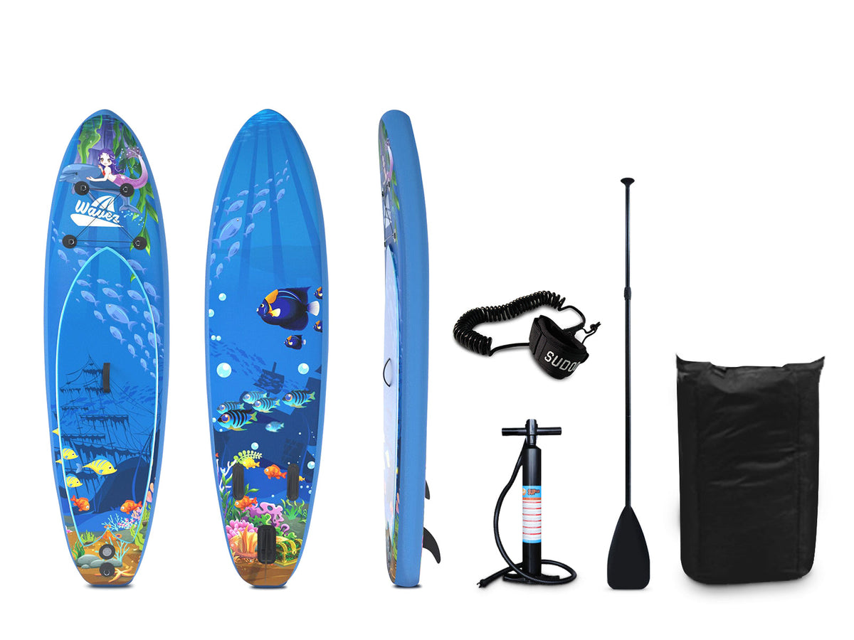 10 ft Single Layer Inflatable SUP - Sea Cartoon