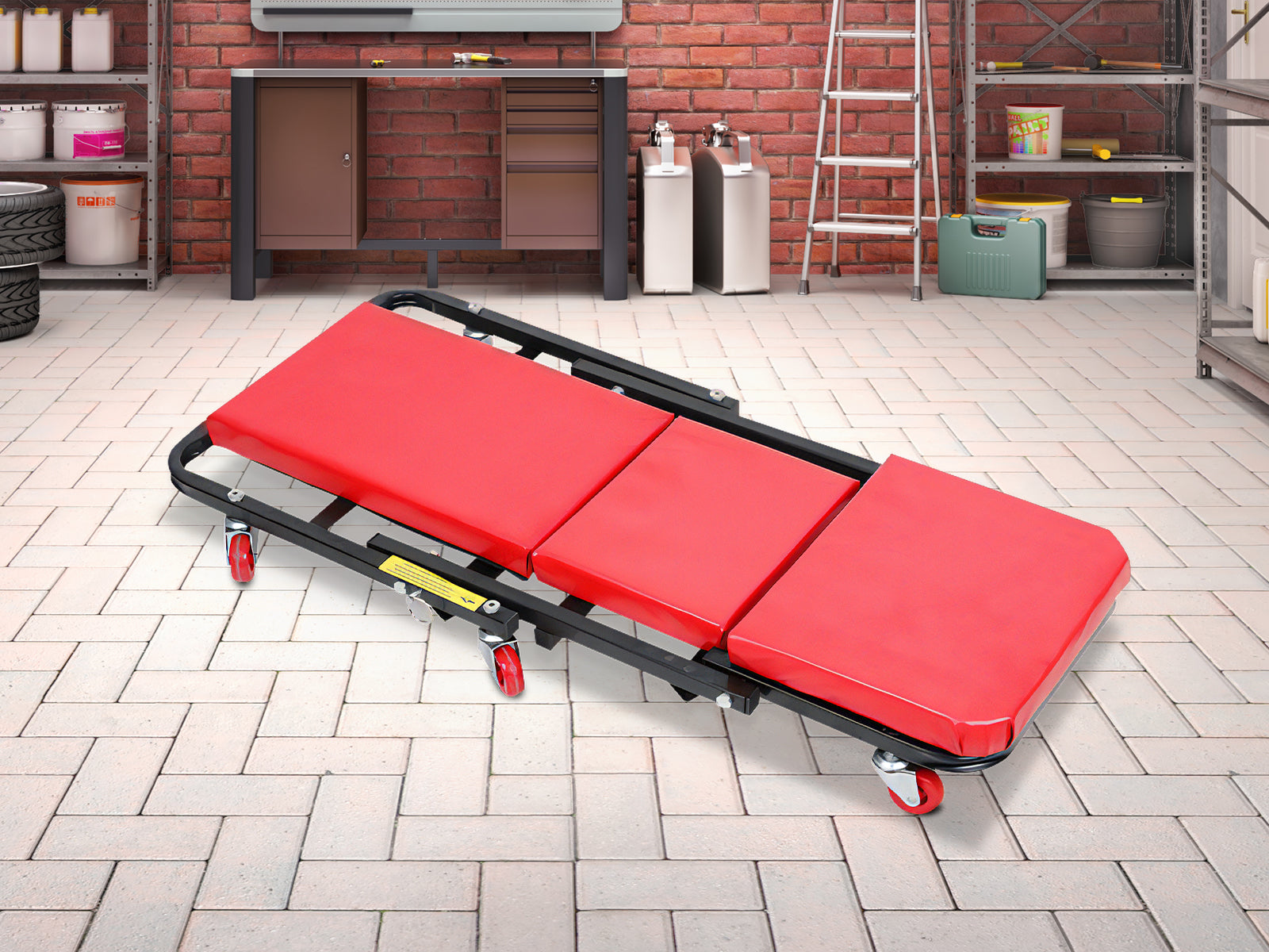 2-in-1 Folding Garage Creeper - 40 inch
