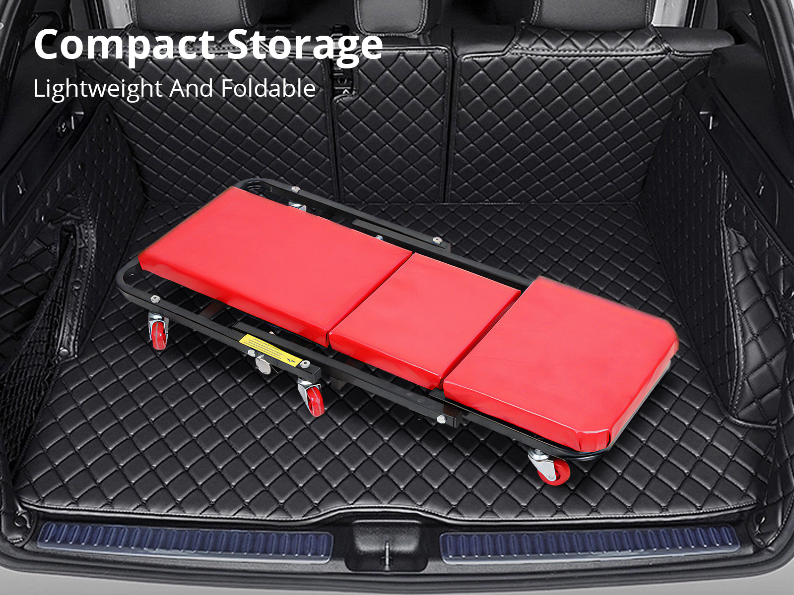 2-in-1 Folding Garage Creeper - 40 inch