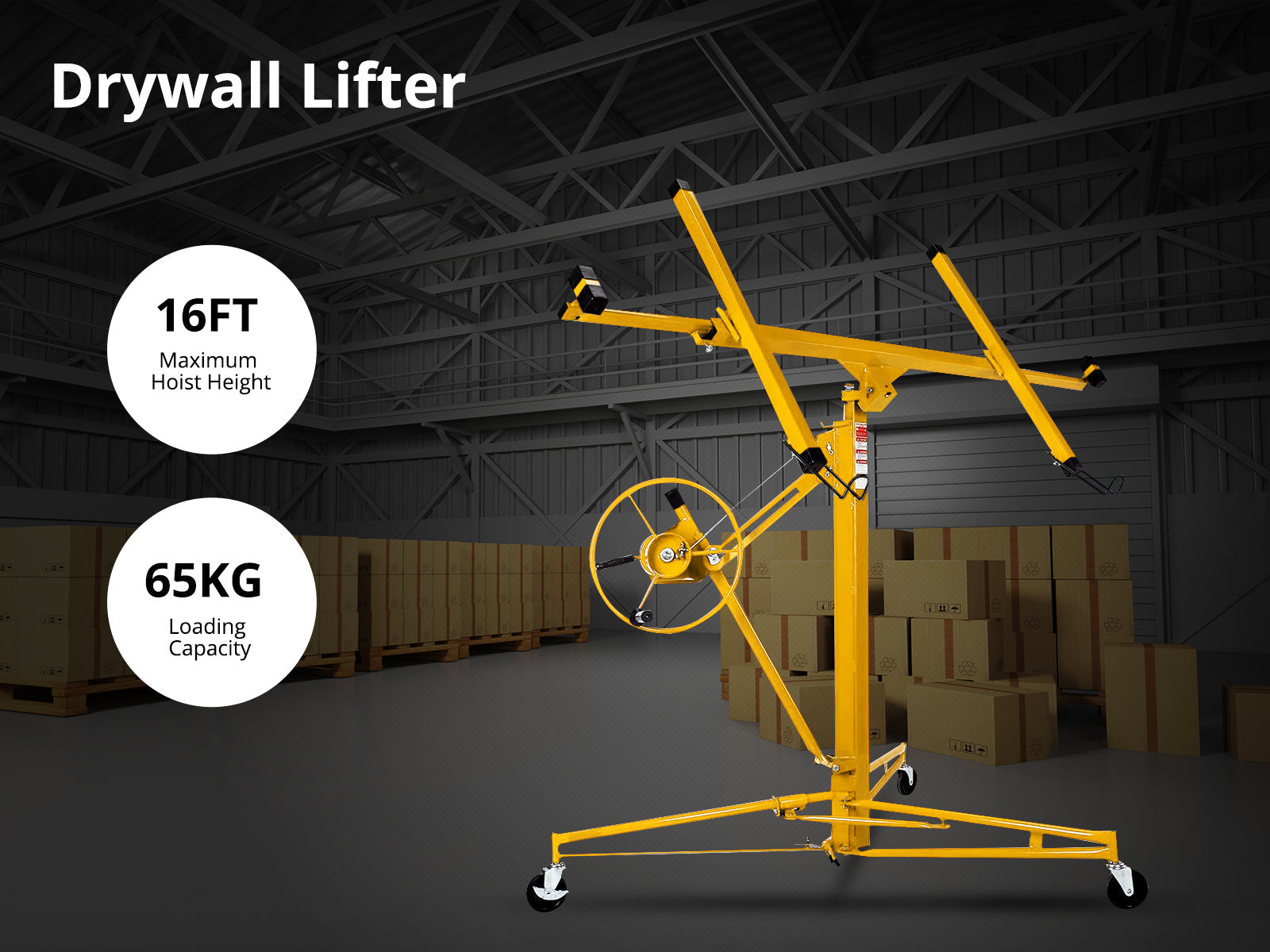 Drywall Lifter - 16 Ft