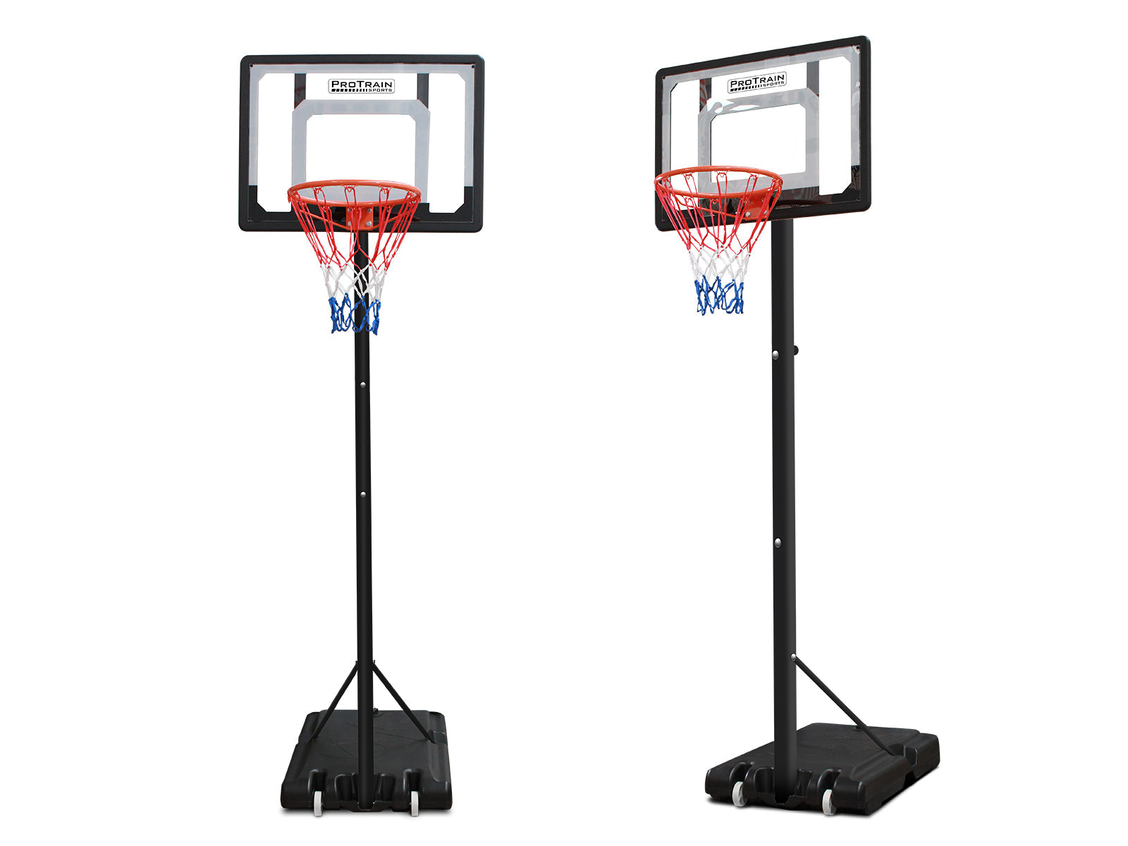 Adjustable Portable Basketball Stand Hoop - 2.1 m