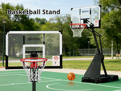 Adjustable Portable Basketball Stand Hoop S255W