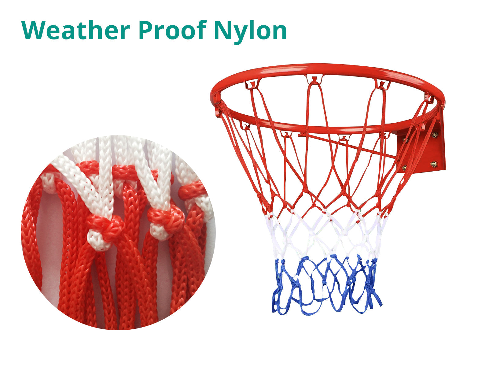 Adjustable Portable Basketball Stand Hoop - 3.05 m
