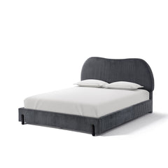 Arna Bed Frame Grey & MEM23 Mattress - Double