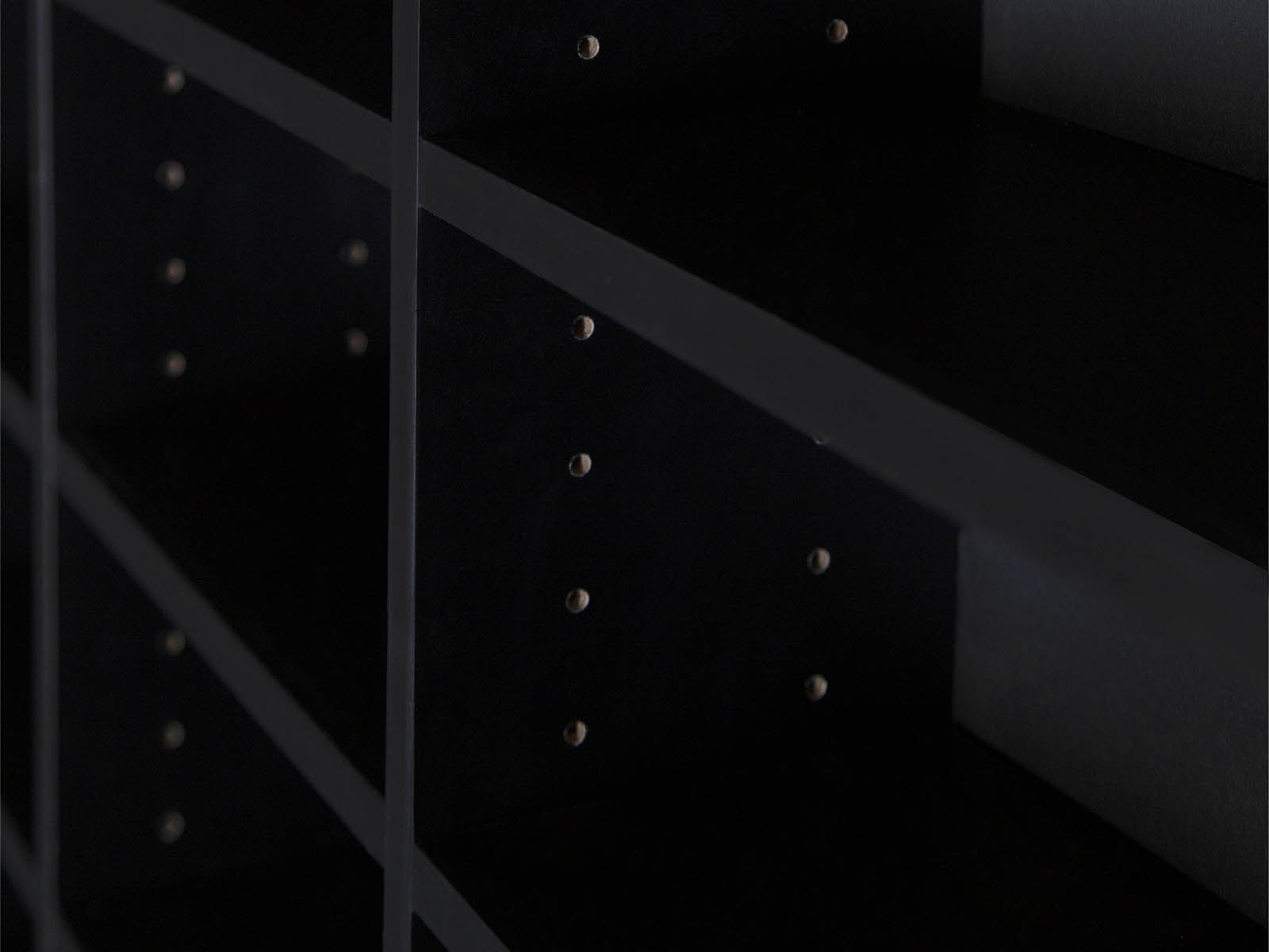 CD/DVD Storage Shelf - Black