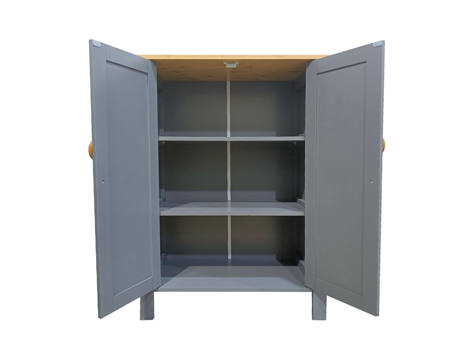 Bathroom/Kitchen Storage Cabinet - Grey