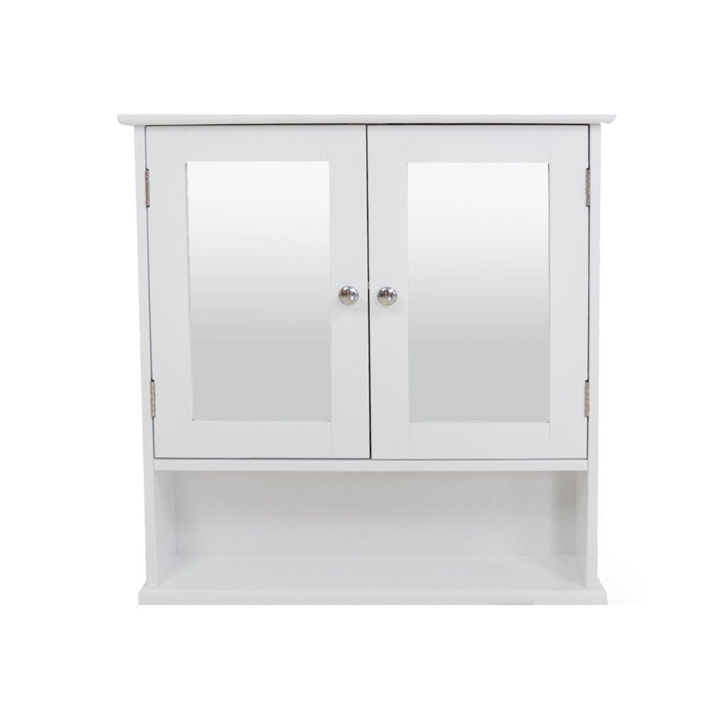 Bathroom Wall-Mounted Cabinet with Mirror