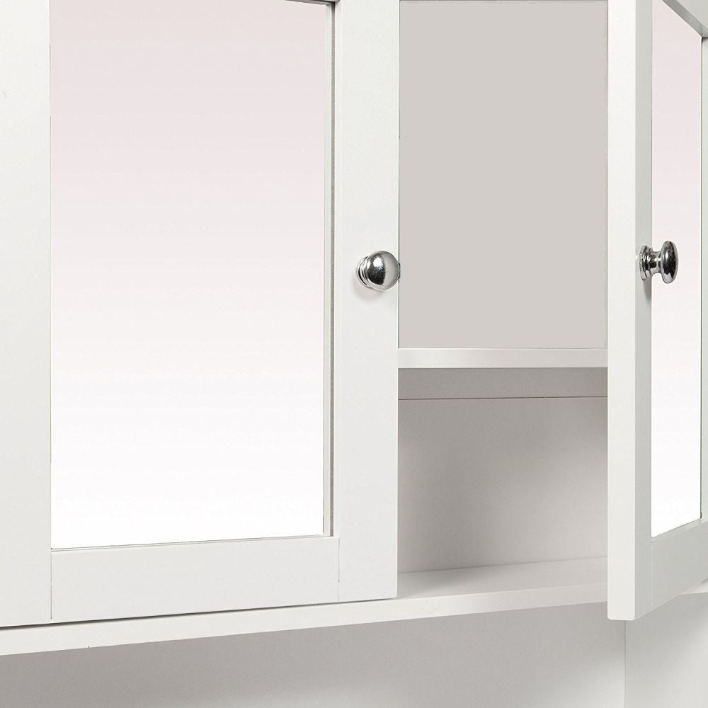 Bathroom Wall-Mounted Cabinet with Mirror
