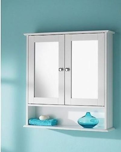 Bathroom Wall-Mounted Cabinet with Mirror
