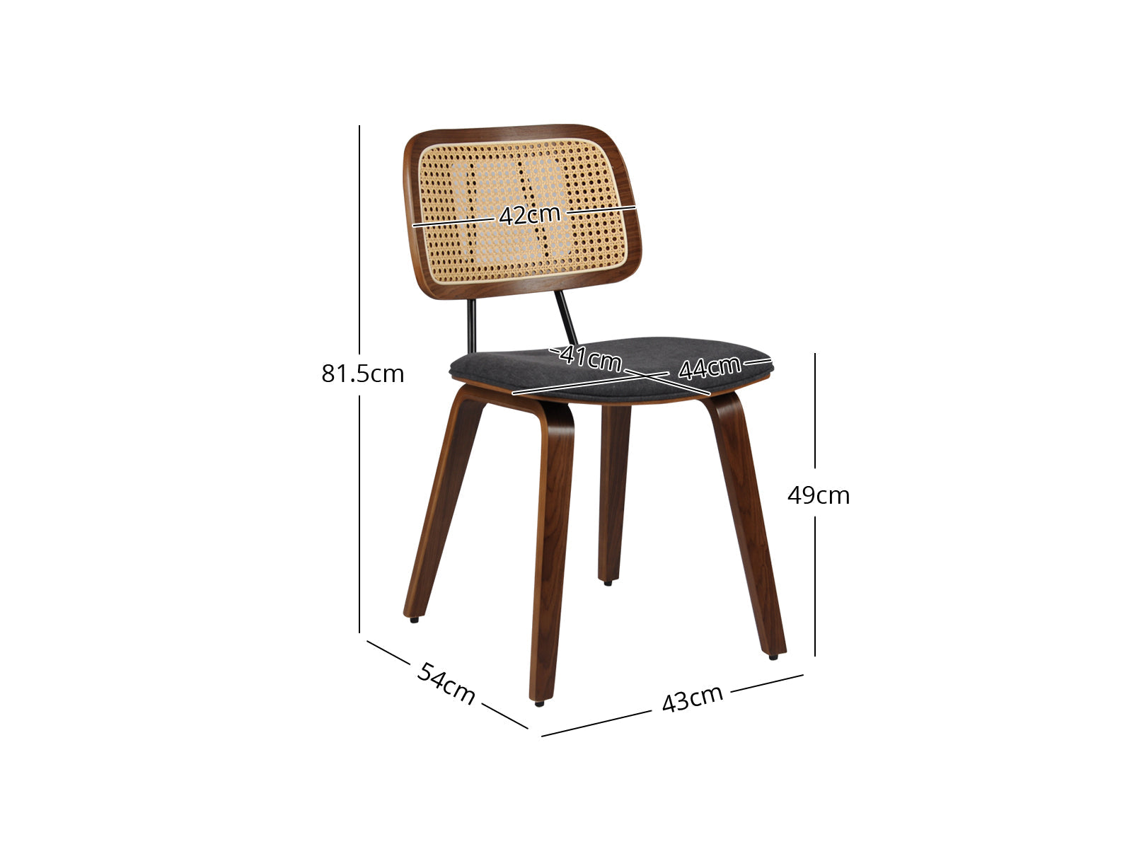 Dining Chair Woven Rattan