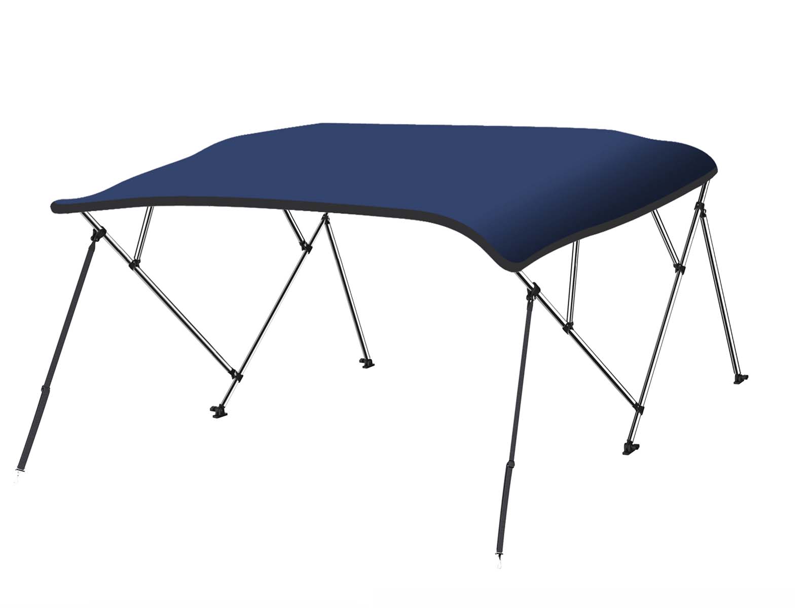 4 Bow Boat Bimini Top 1.5–1.7m – Navy