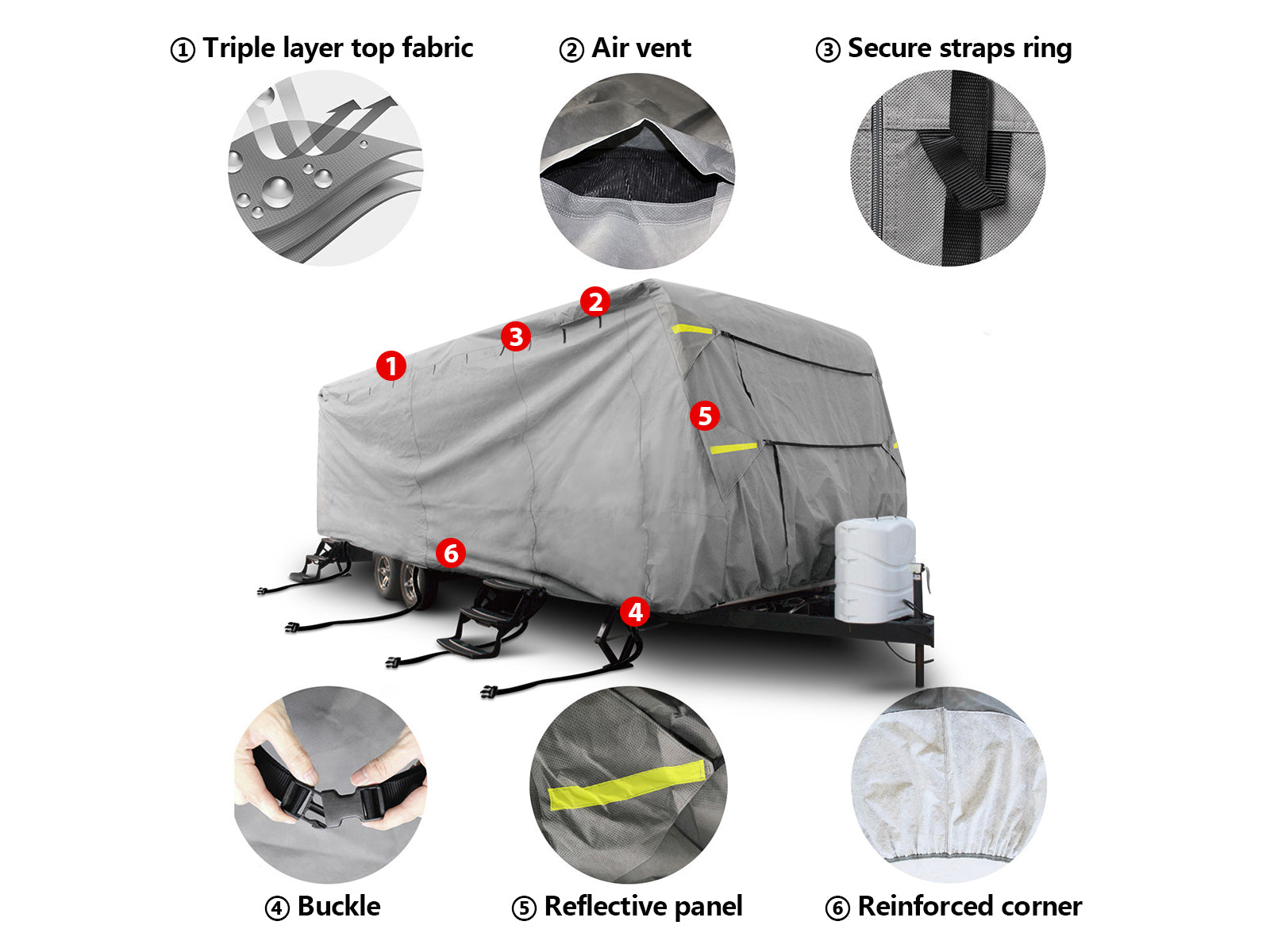 Caravan Cover - 18 - 20 Ft