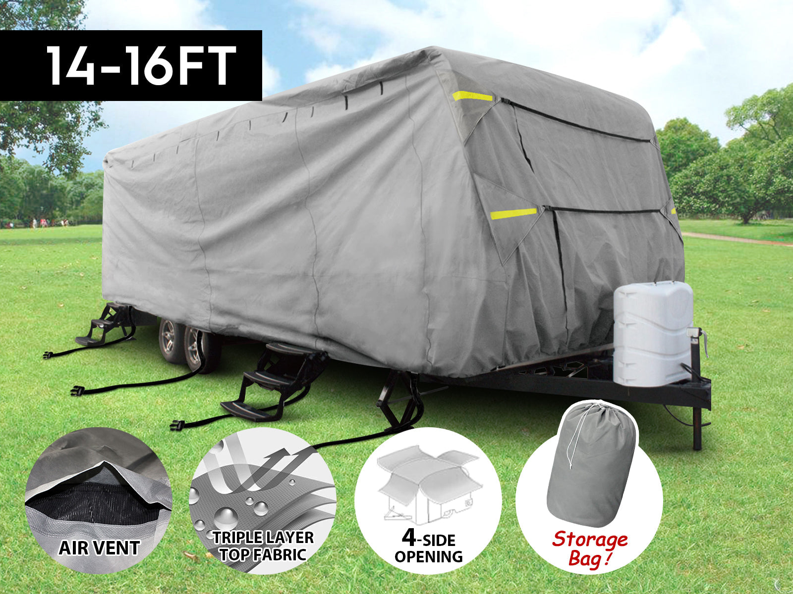 Caravan Cover - 14 - 16 Ft