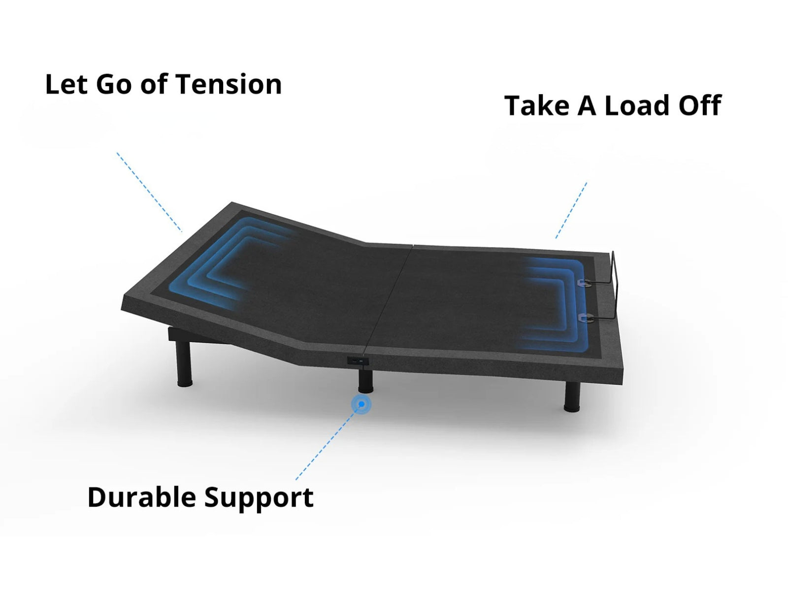 Aqua200 Electric Bed Base - Single