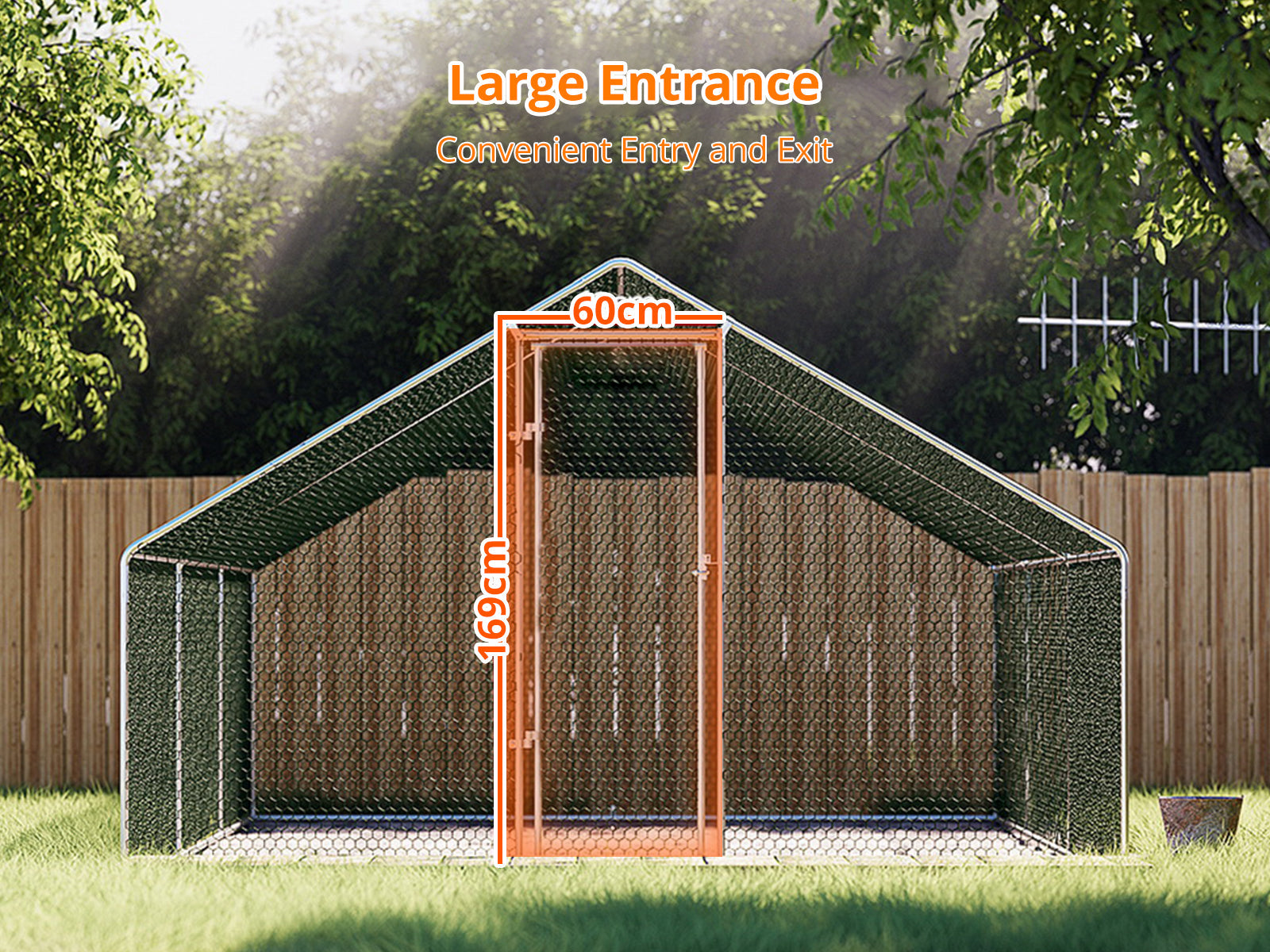 Chicken coop 25mm 3x6x2m