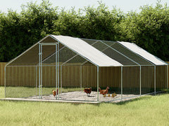 25mm Steel Chicken Coop - 3m x 8m x 2m