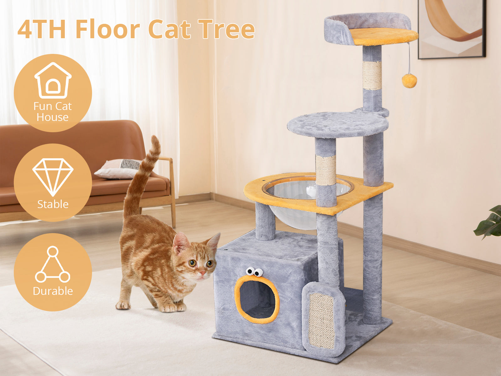 Cat Tree - 111 cm