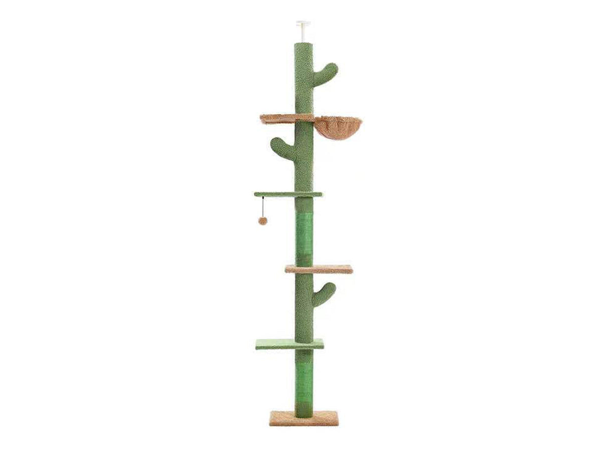 Cactus Cat Tree Floor to Ceiling - 265 cm