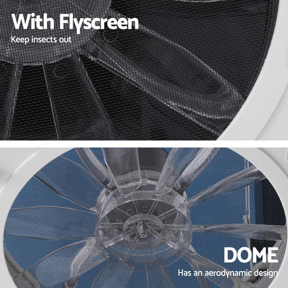 Caravan Air Vent Roof Hatch 12V Shower Fan Reversible Airlfow