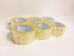 Clear Packing Tape 60mm × 100m – 30-Roll Pack