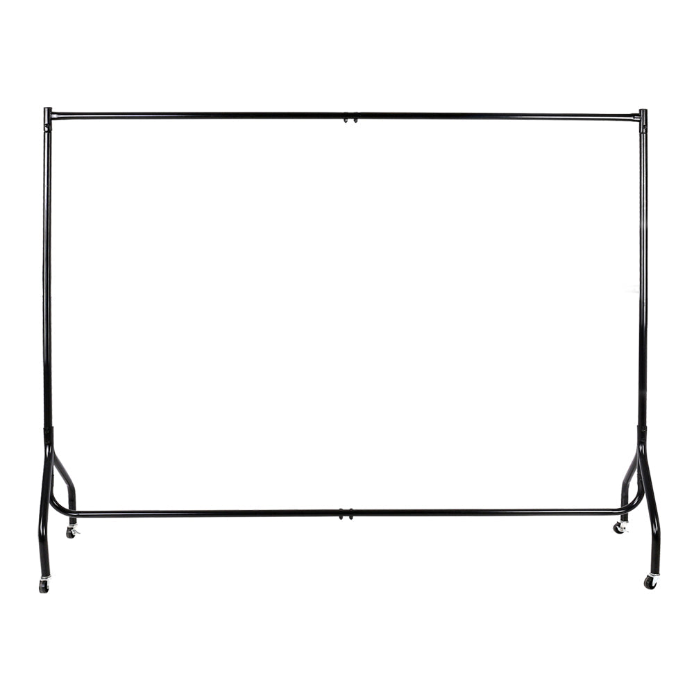 Artiss 6FT Clothe Racks Metal Garment Rolling Rail Hanger Stand Portable