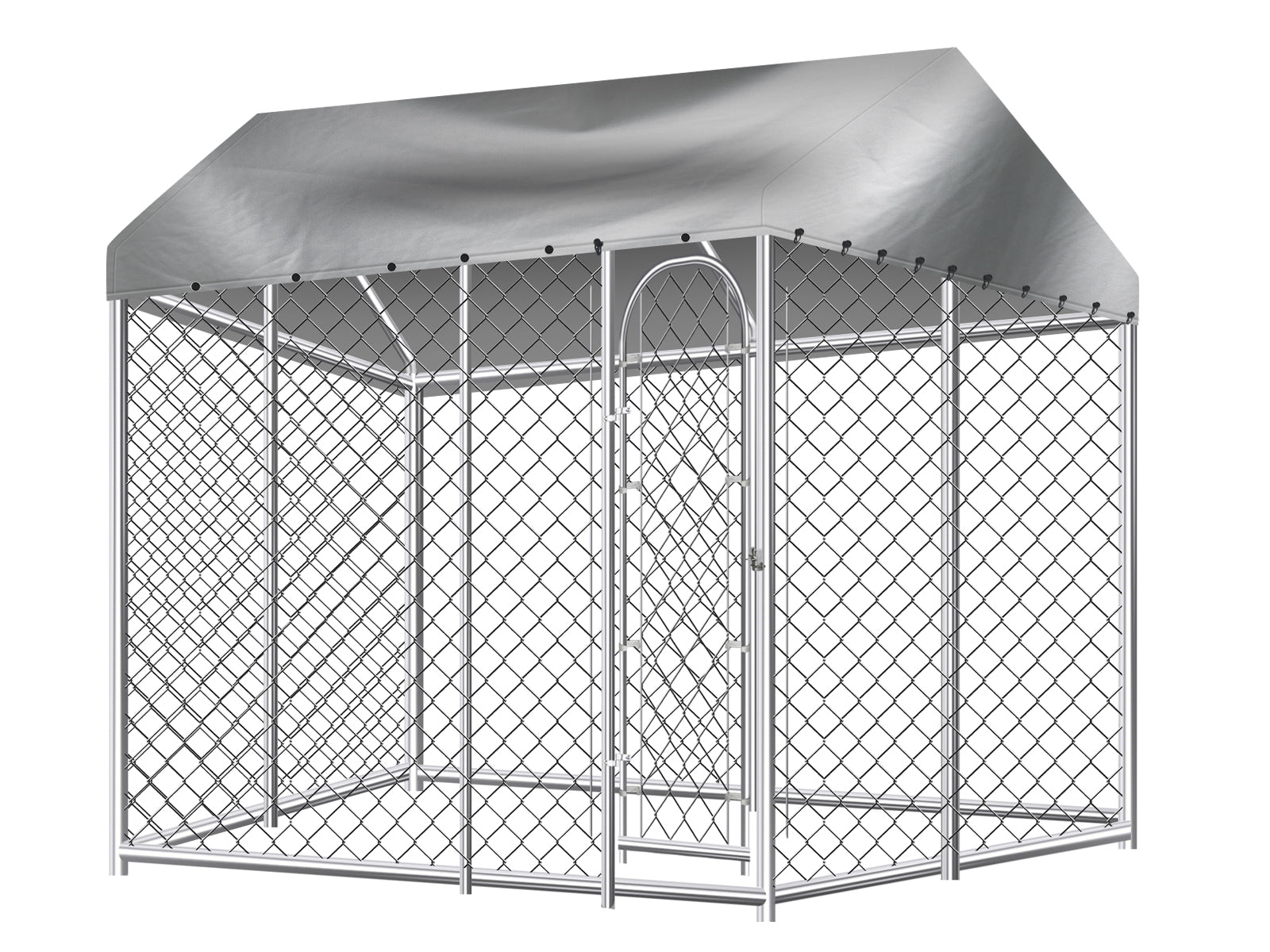 Dog Run with Roof - 4m x 4m x 2.3m