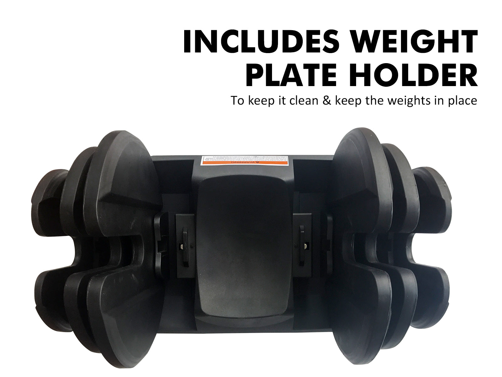 Adjustable Dumbbell Set Black - 40 kg (Set of 2)