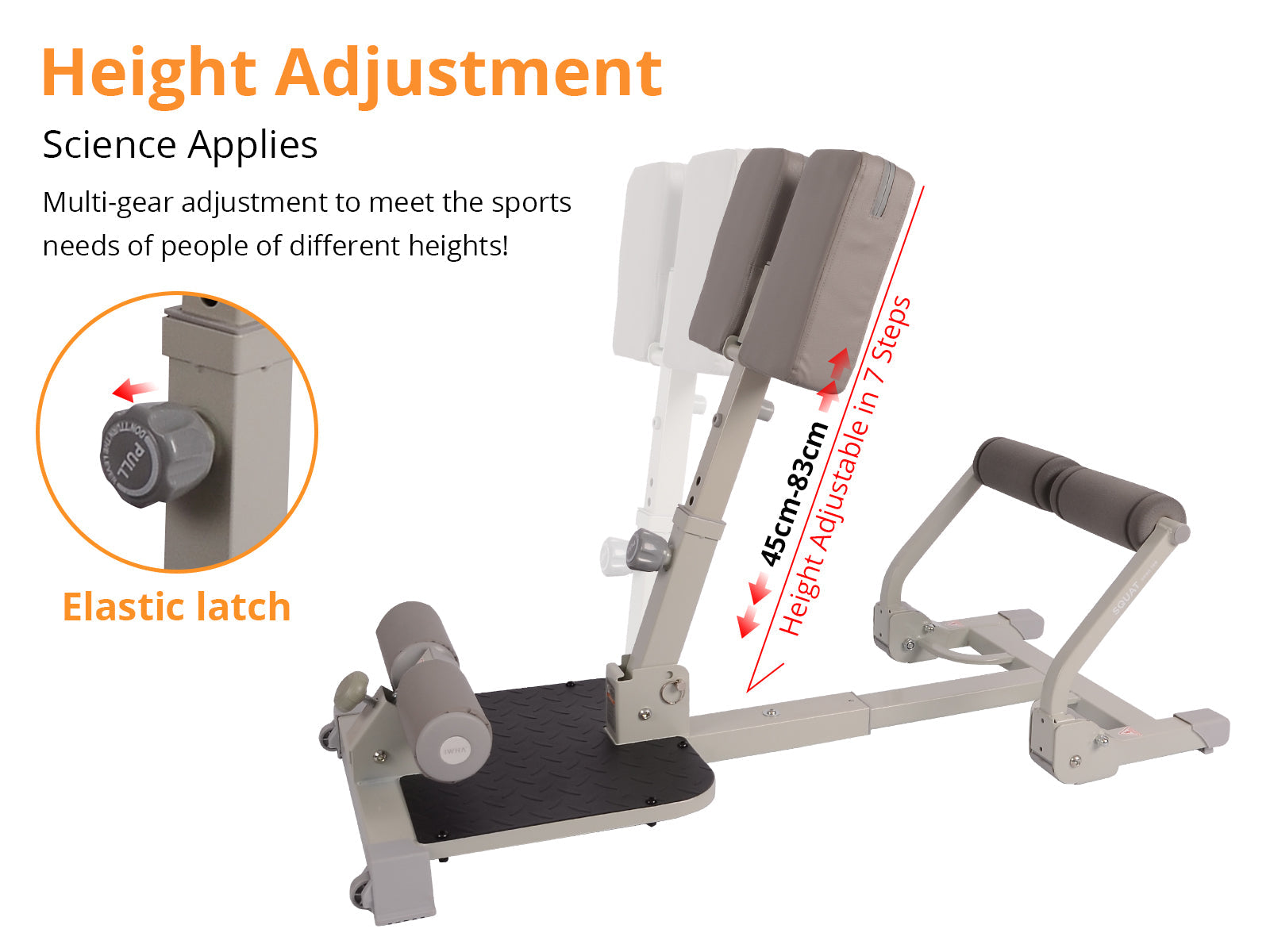 Deep Sissy Squat Machine