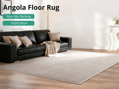 Angola Floor Rug 200cm x 230cm - Light brown