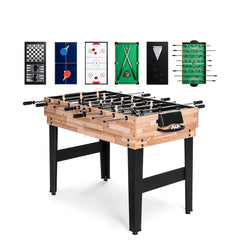 10-in-1 Multi-function Foosball Table - 4 Ft