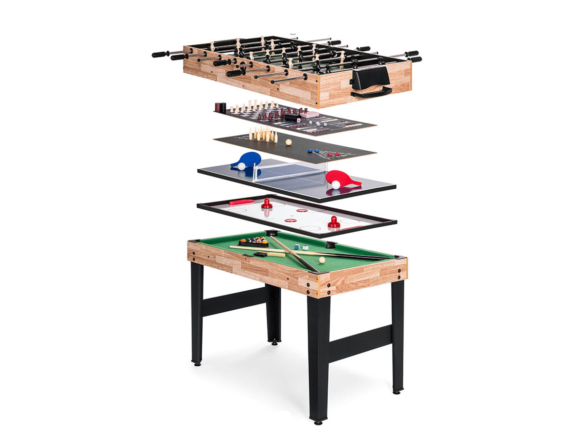 10-in-1 Multi-function Foosball Table - 4 Ft