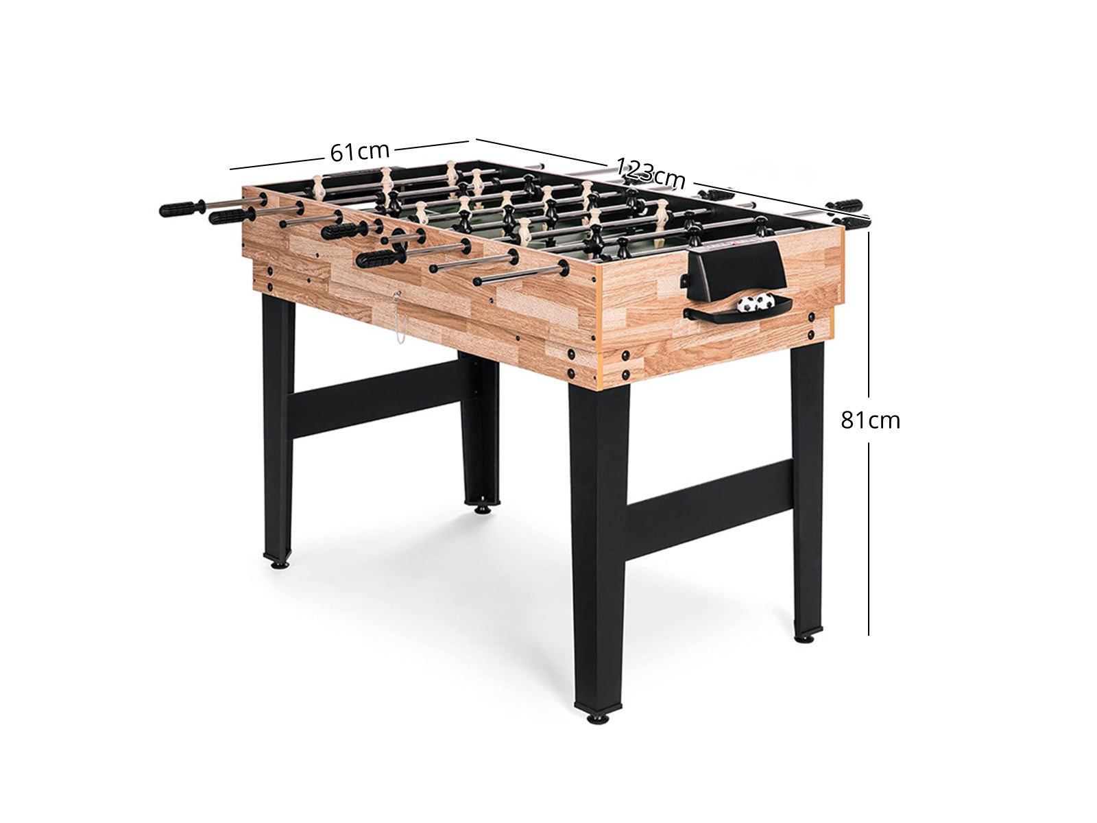 10-in-1 Multi-function Foosball Table - 4 Ft